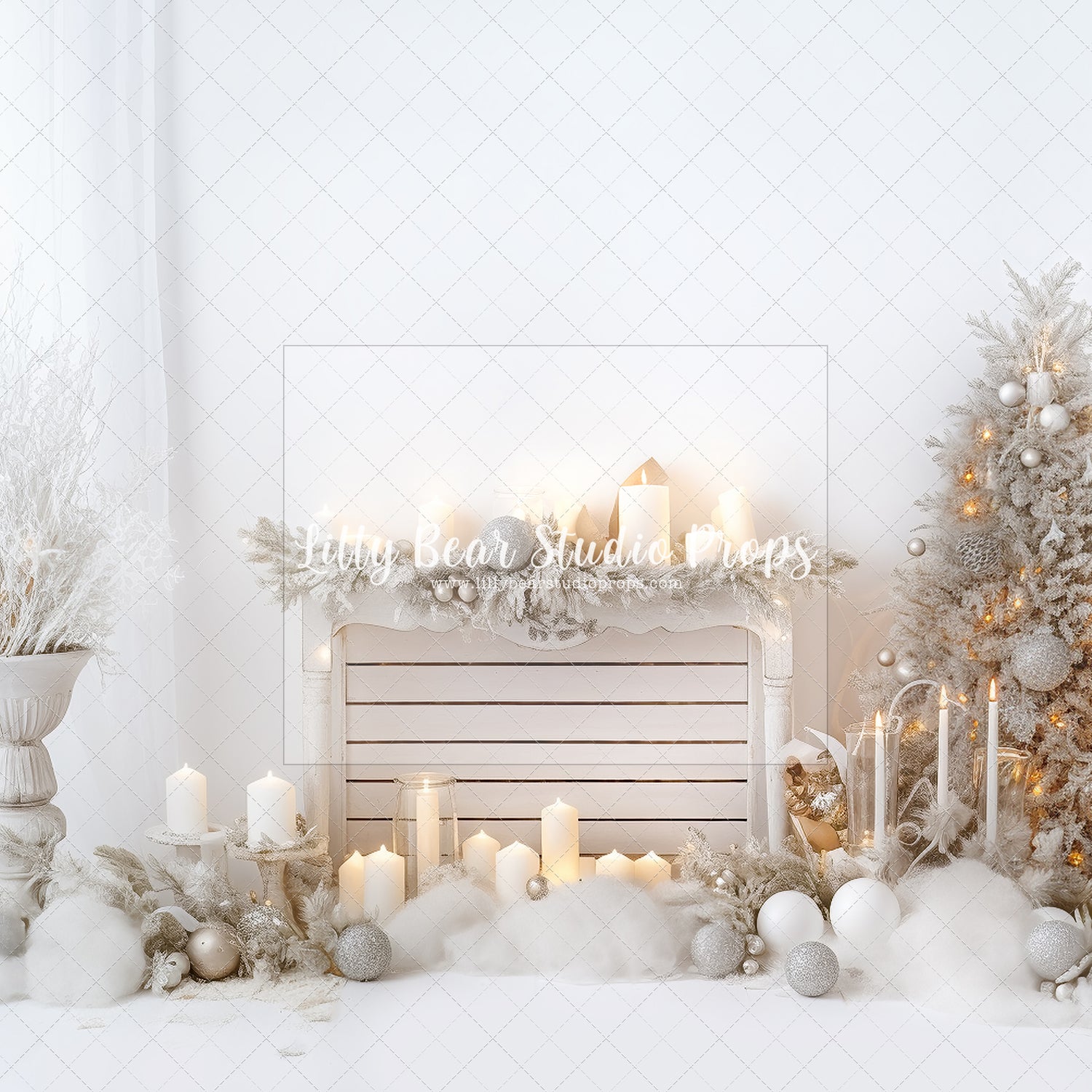 Shimmer & Snow Headboard