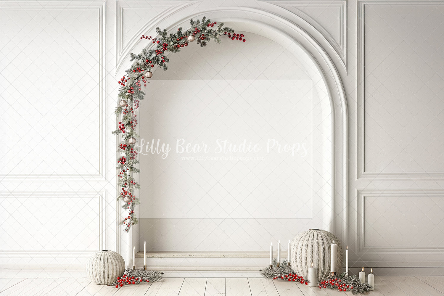 Simplicity Boho Christmas Wall Arch