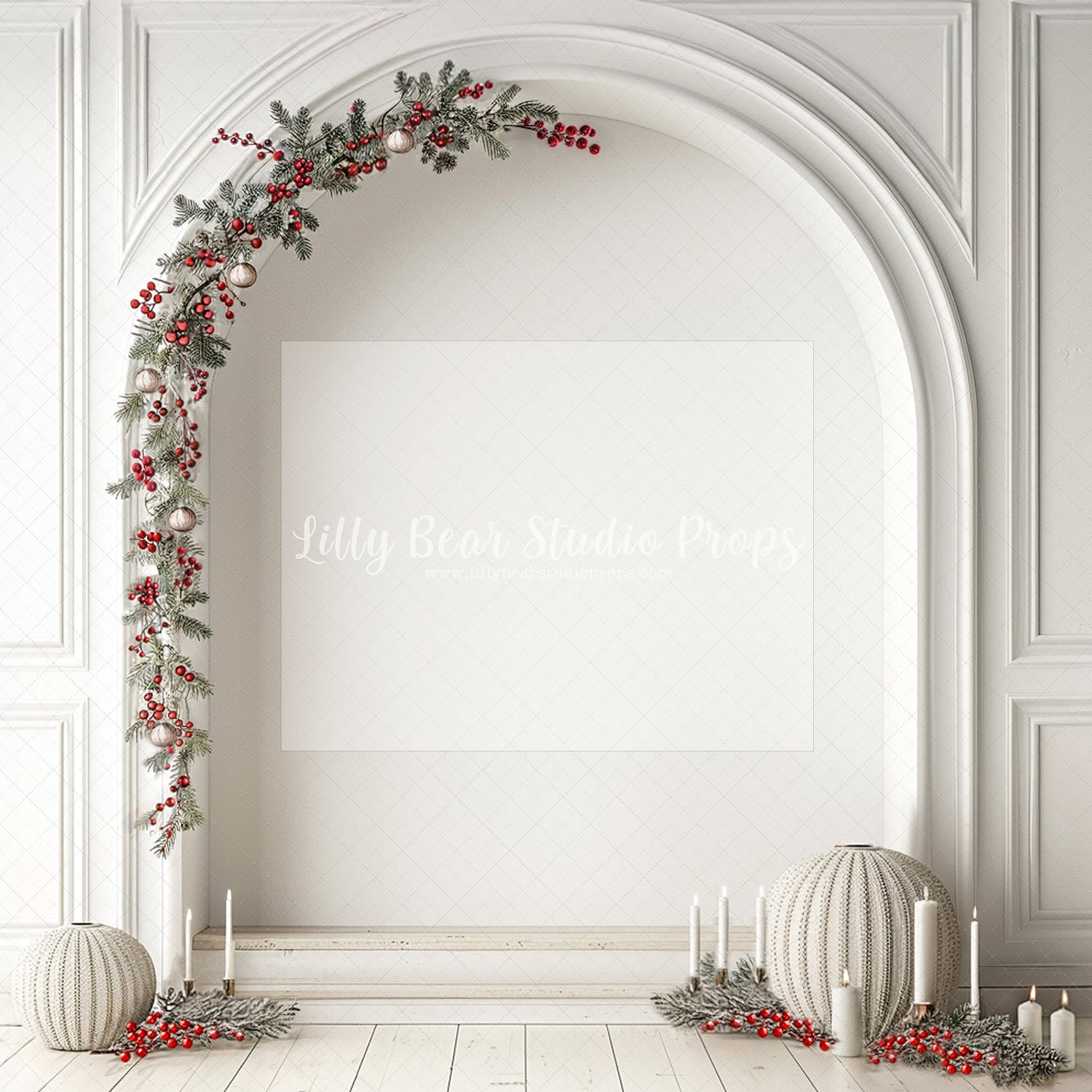 Simplicity Boho Christmas Wall Arch