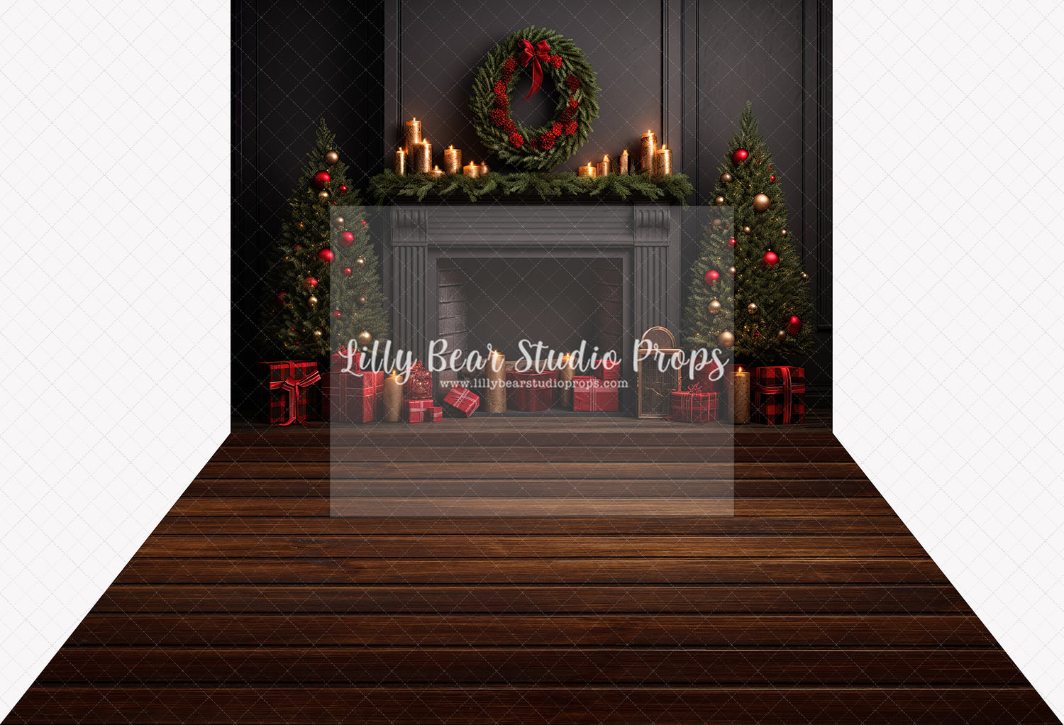 Simply Classic Christmas and Warm Carmel Wood Combo