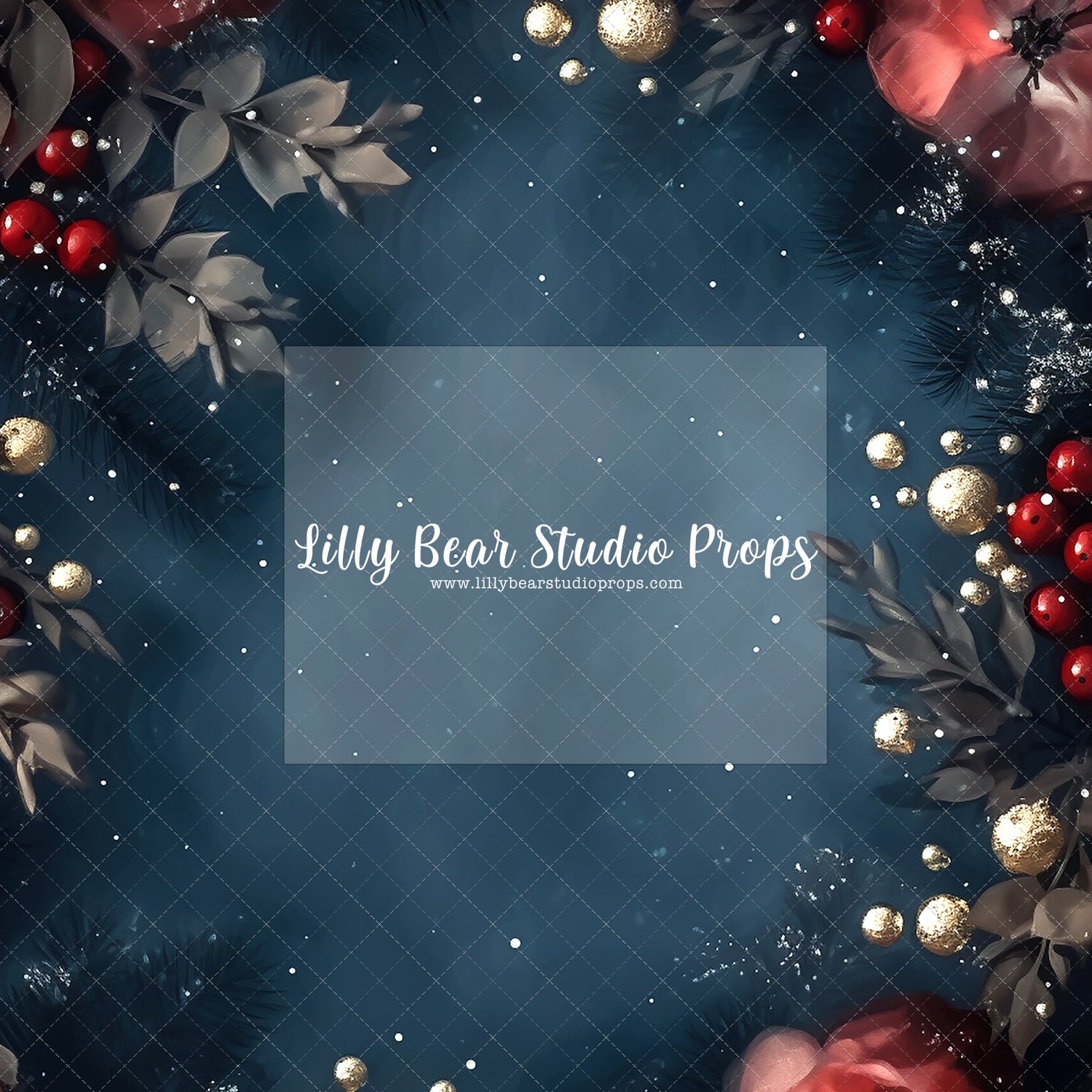 Snow Gold Floral