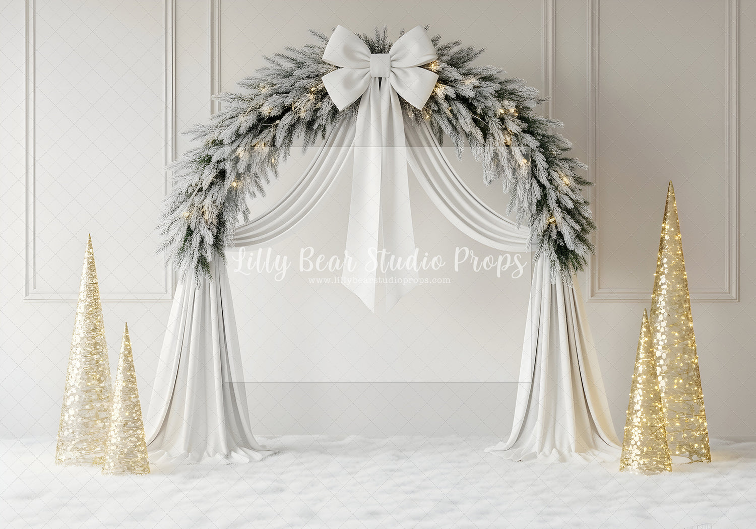 Snowfall Elegance Arch