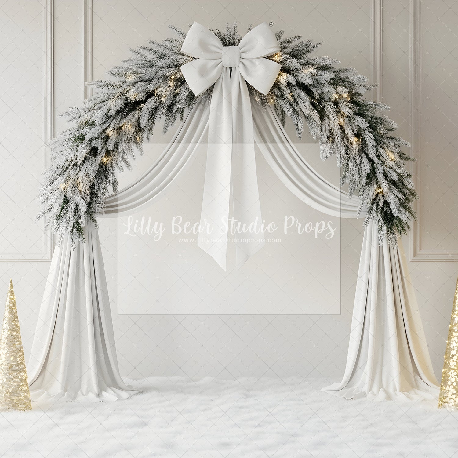 Snowfall Elegance Arch
