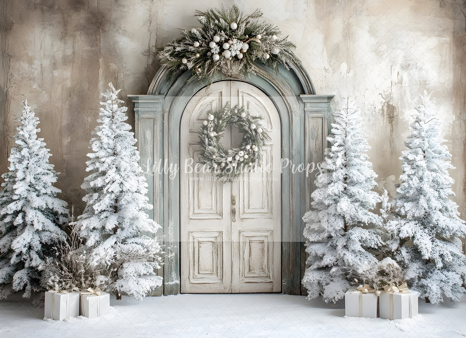 Snowfall Manor Door