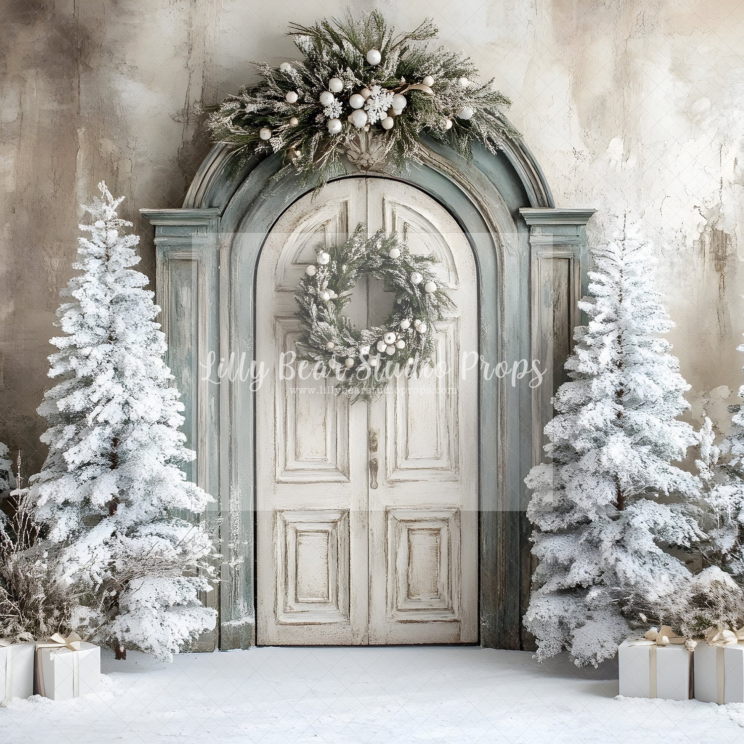 Snowfall Manor Door