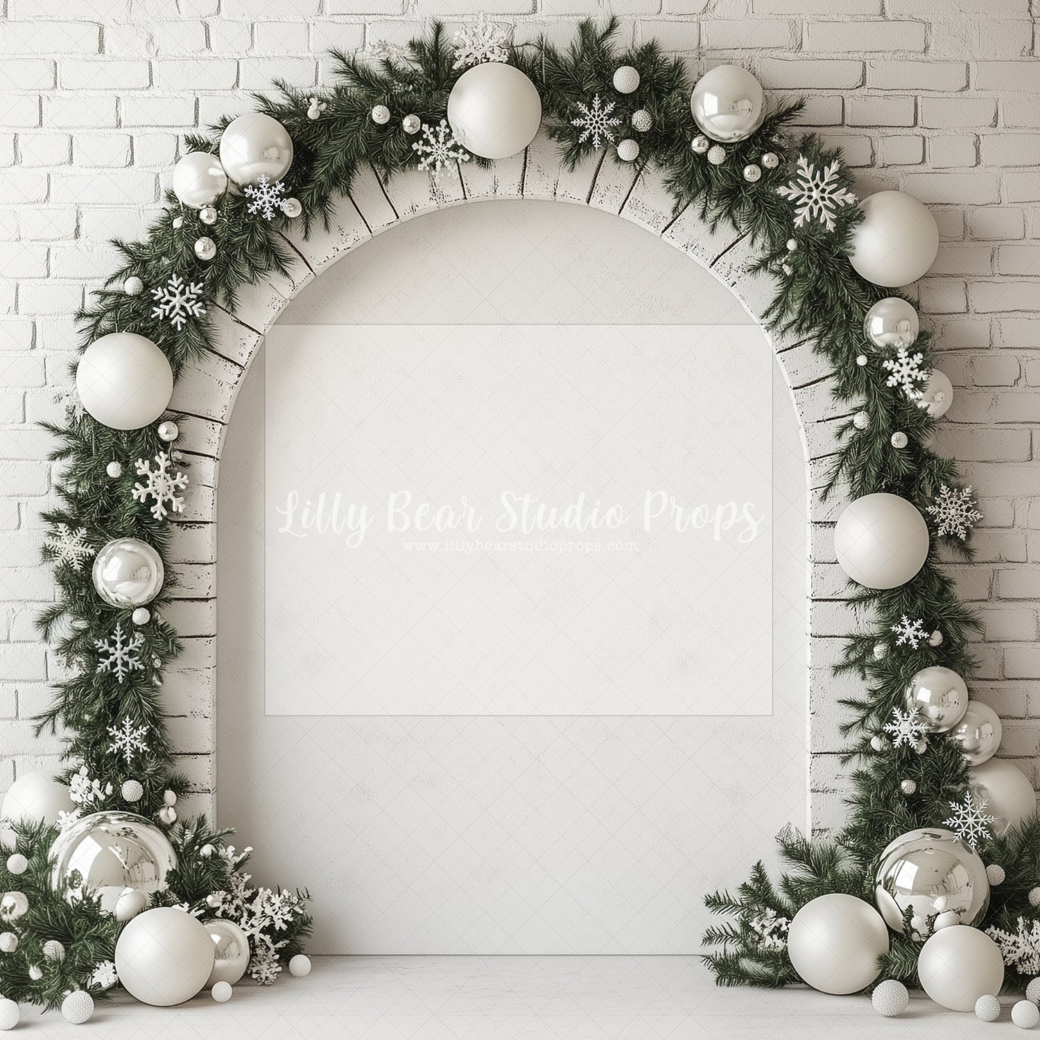 Snowflake Christmas Arch