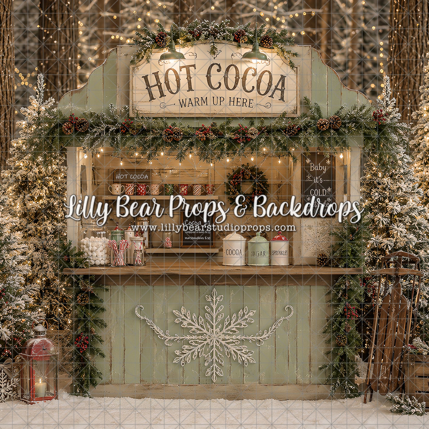 Snowflake Cocoa Booth