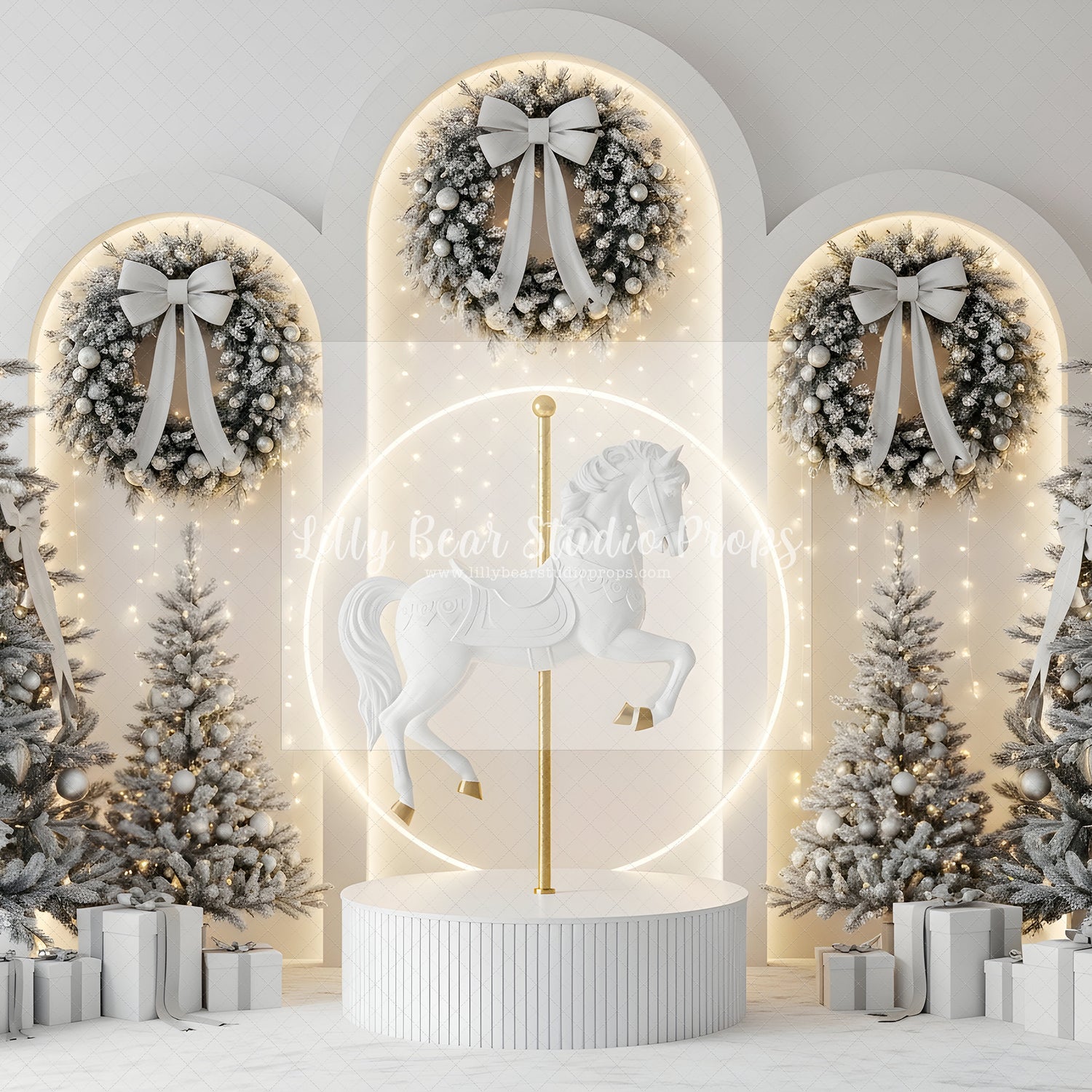 Snowglobe Carousel Magic