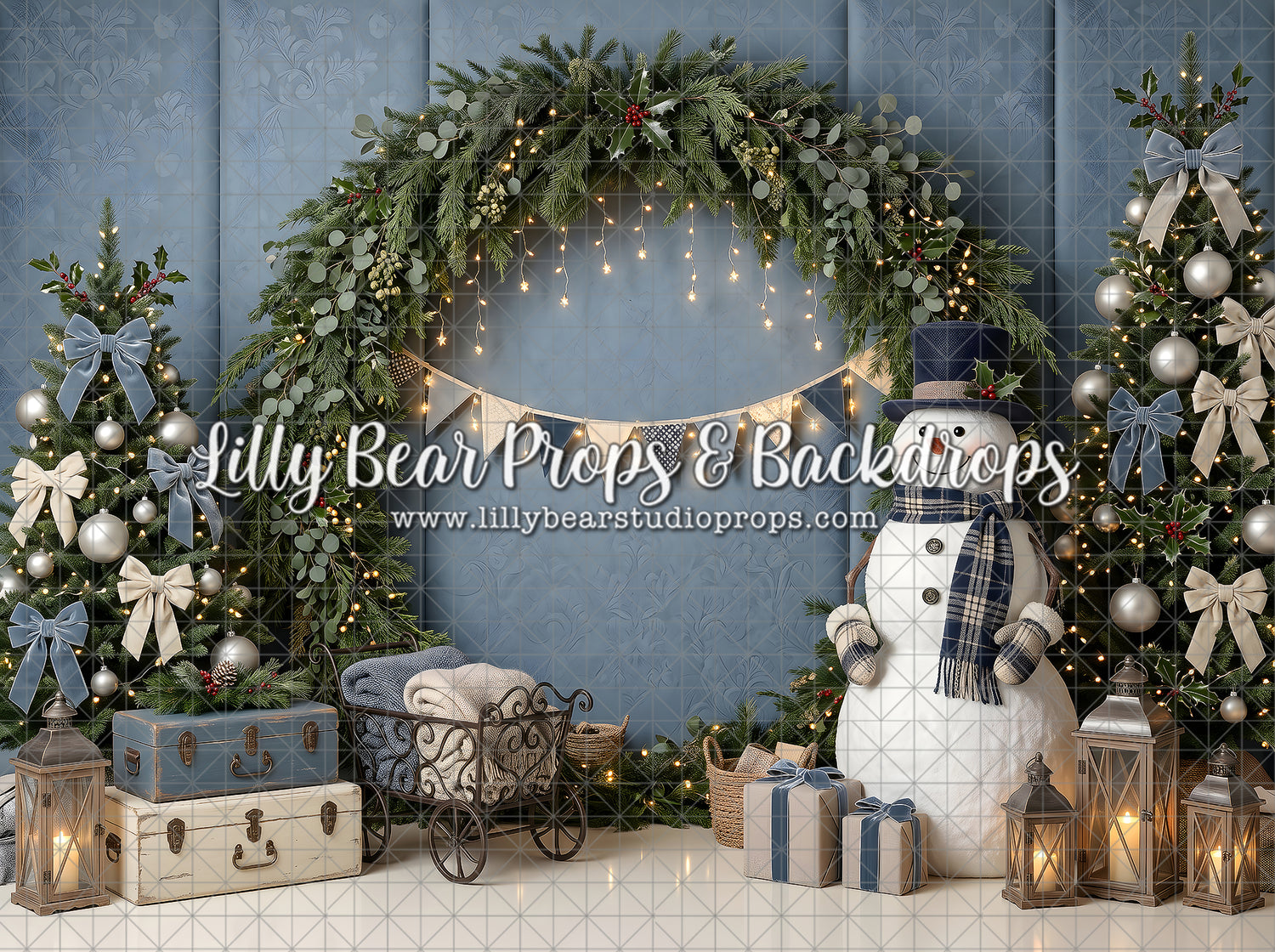 Snowman Garland Nook