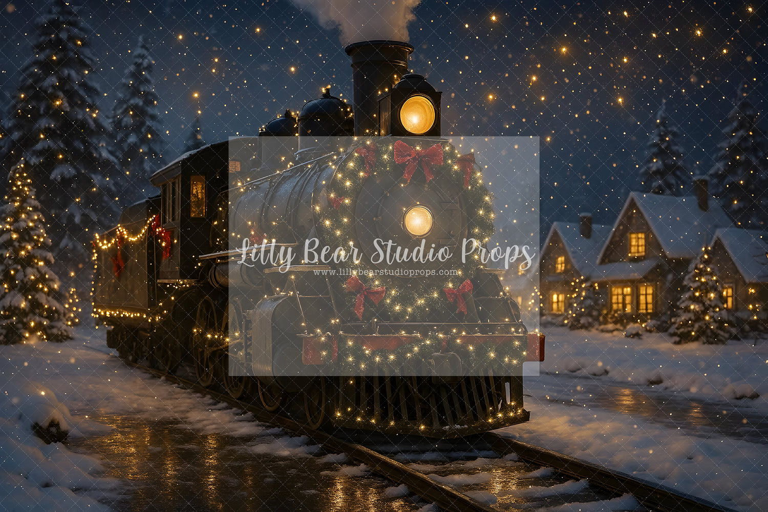 Snowy Holiday Railway