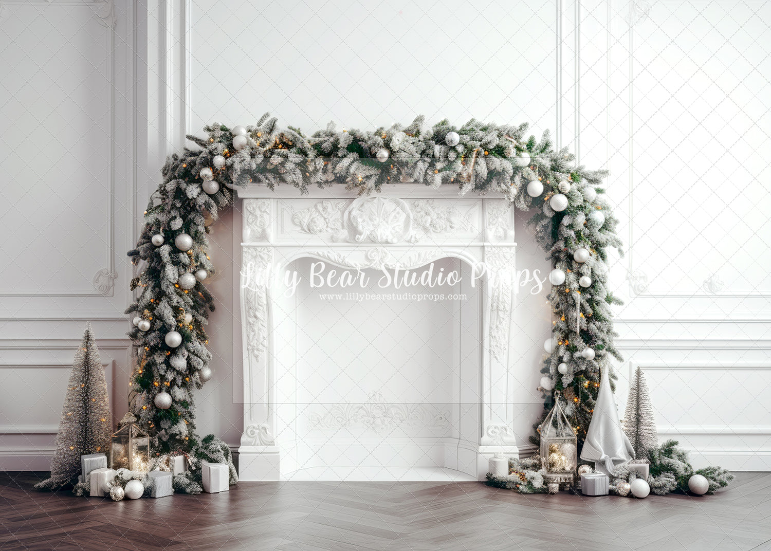 Snowy Pine Mantle