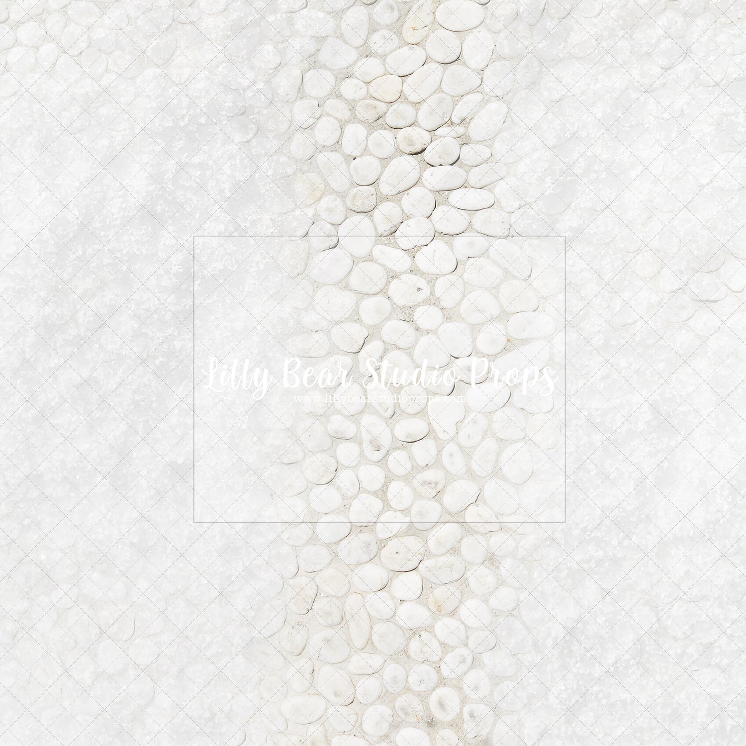 Snowy White Cobblestone