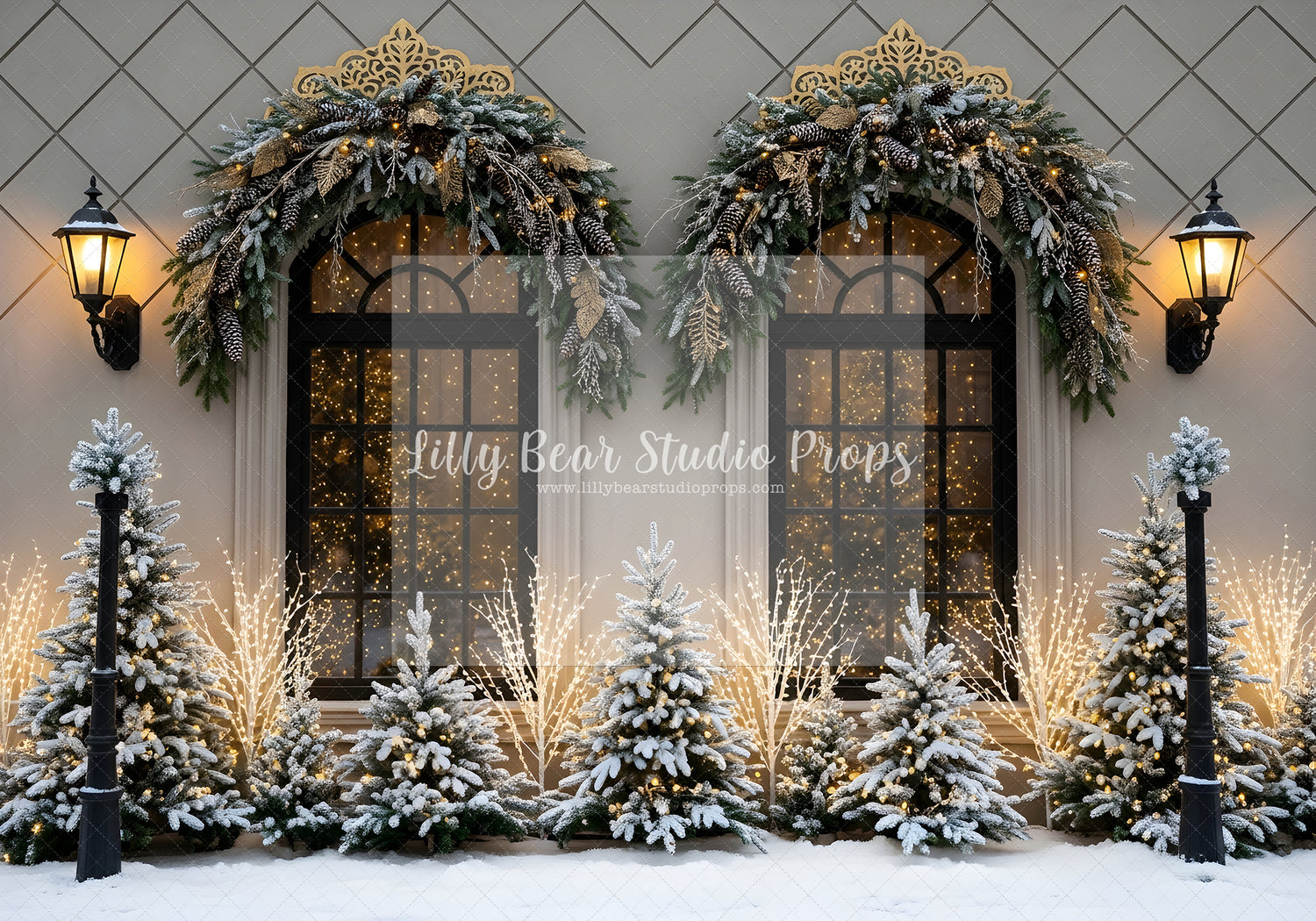 Snowy Window Charm