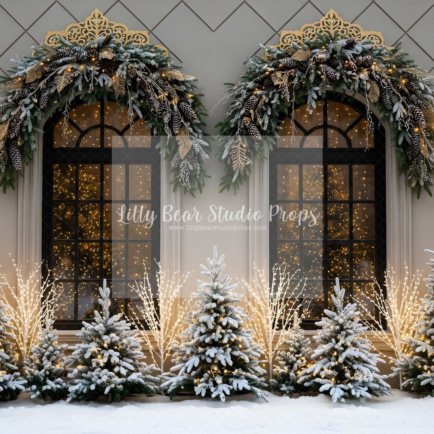 Snowy Window Charm