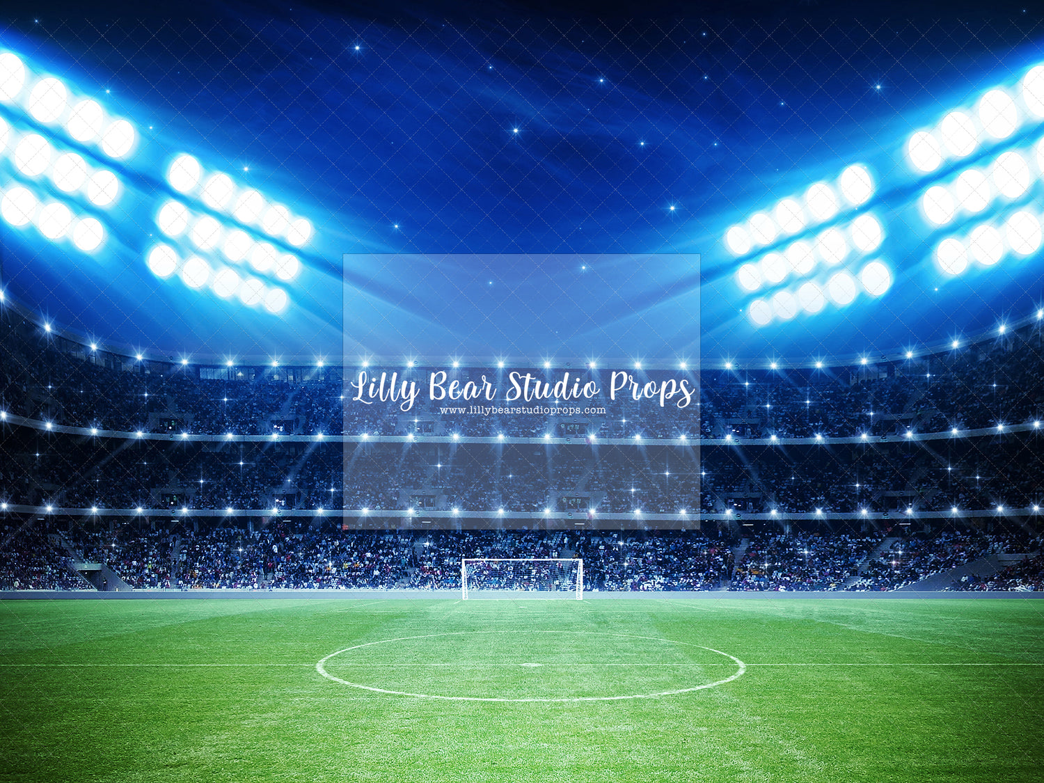 Soccer Stadium - 8x6' Wrinkle Free Fabric RTS