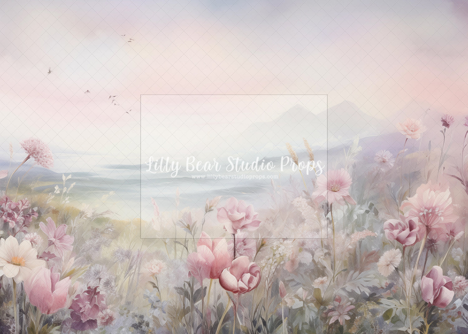 Spring Mauve Field