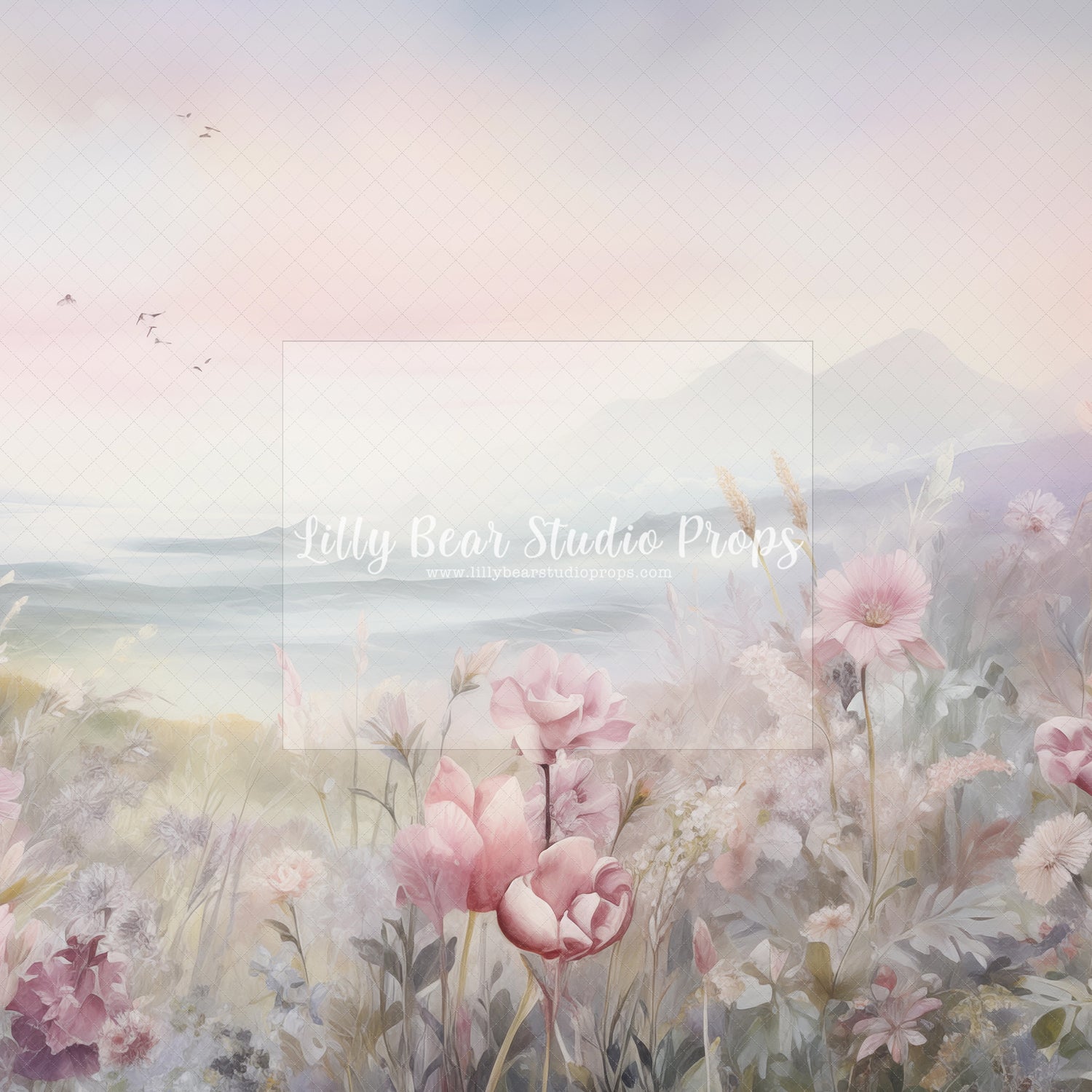 Spring Mauve Field