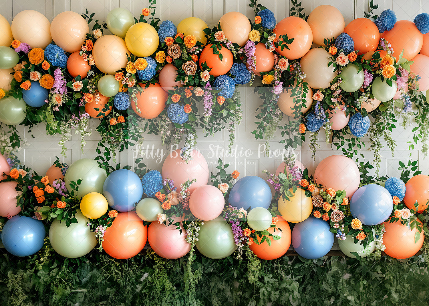 Spring Rose Garden Balloons