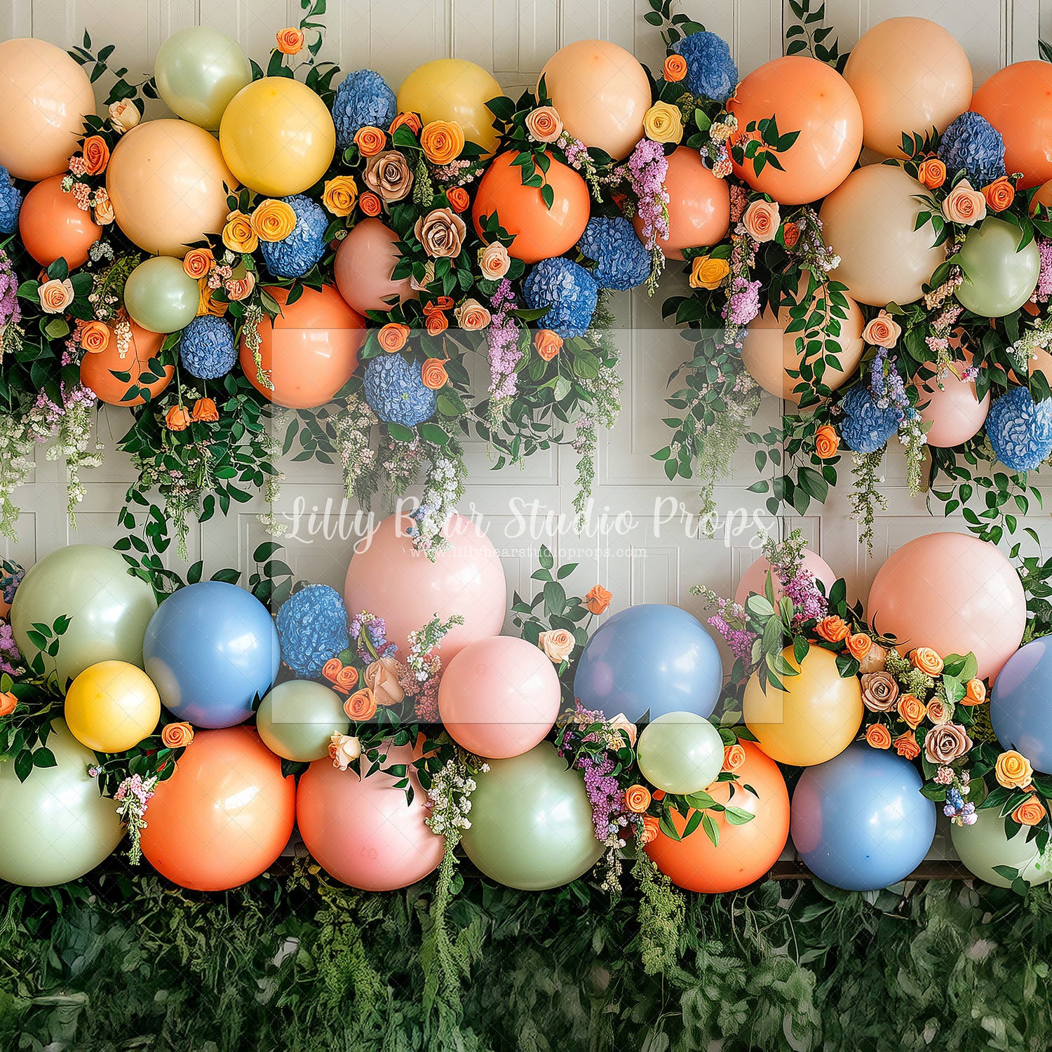 Spring Rose Garden Balloons