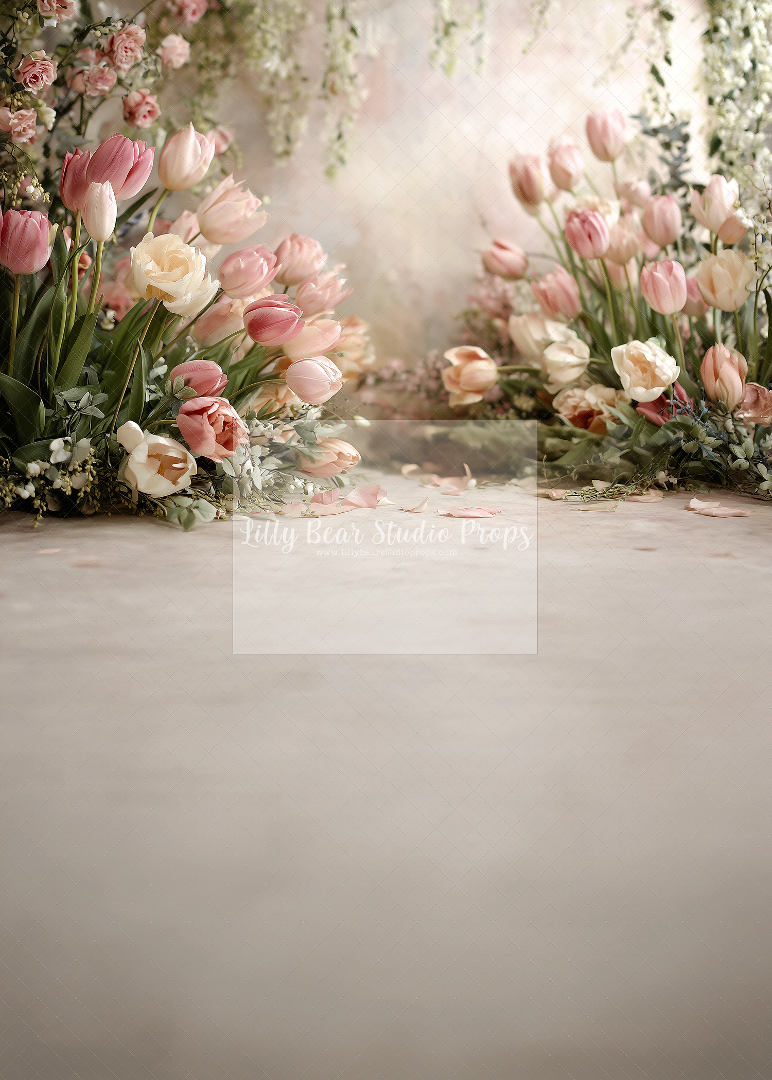 Spring Tulip Soft Petals - Sweep Option