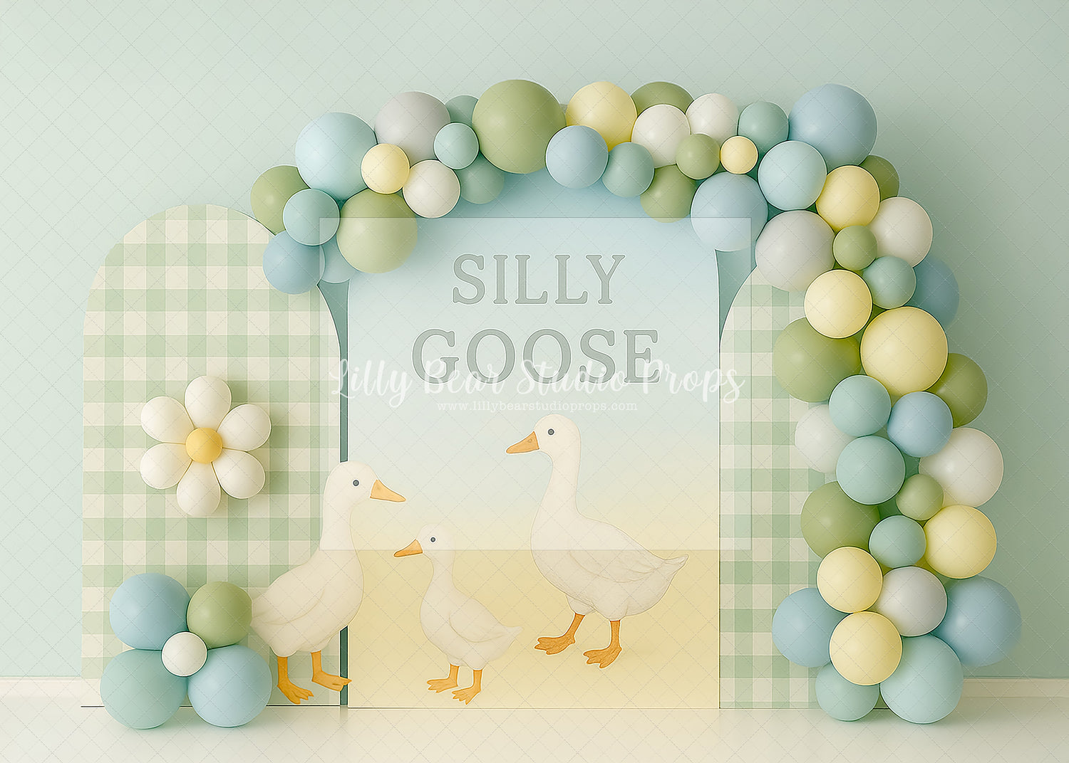 Springtime Blue Silly Goose