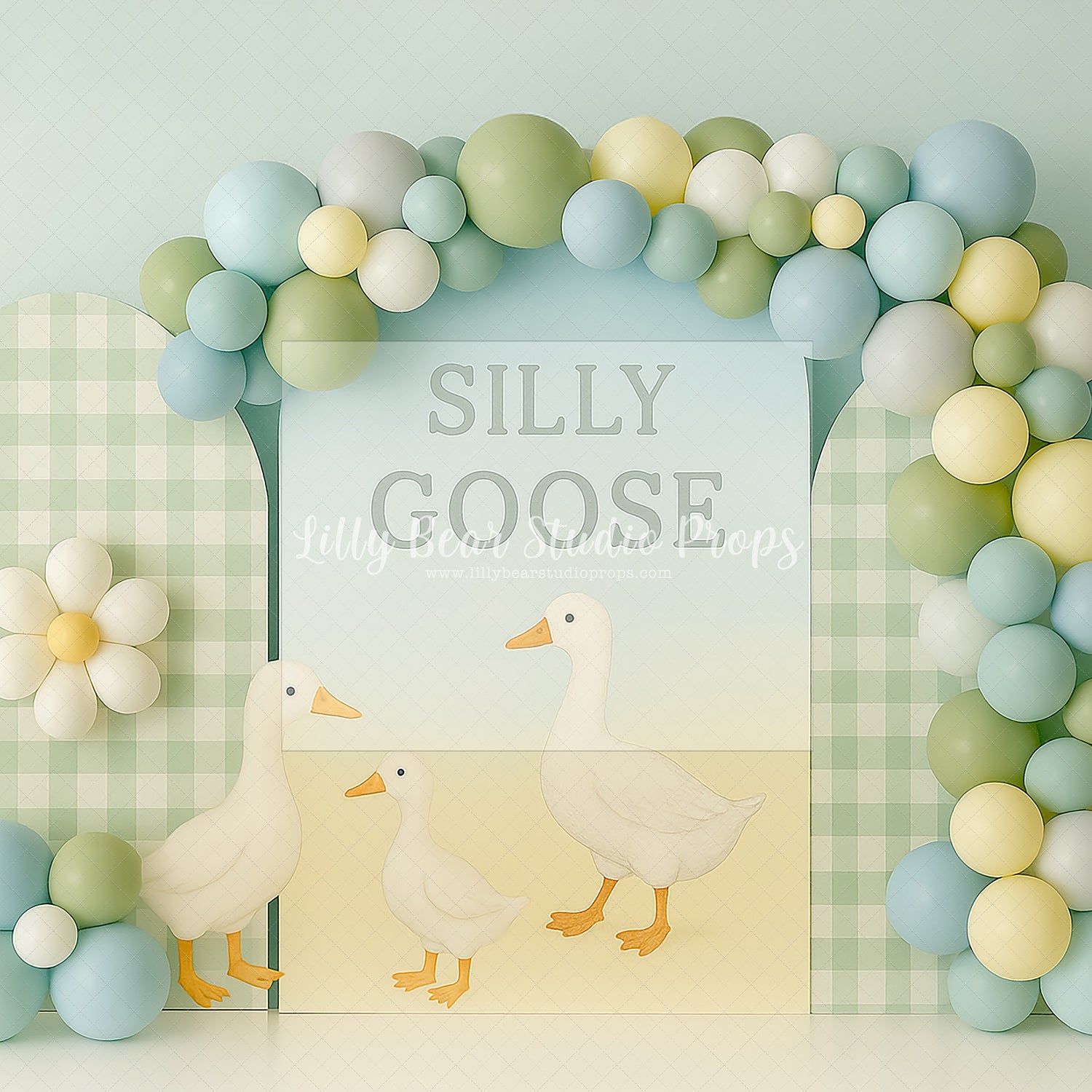 Springtime Blue Silly Goose