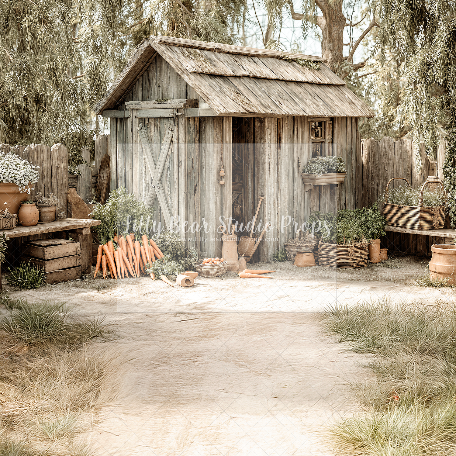 Springtime Shed Hideaway - Sweep Option