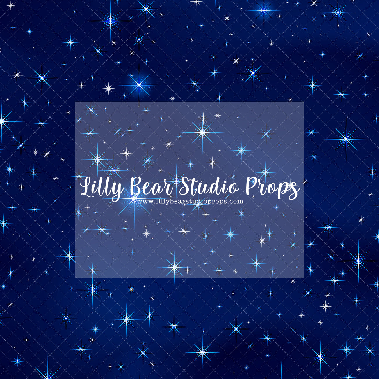 Starry Blue Sky - 96x60" Wrinkle Free Fabric RTS