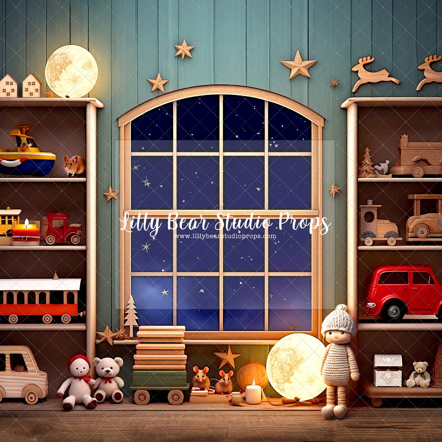 Starry Room Window