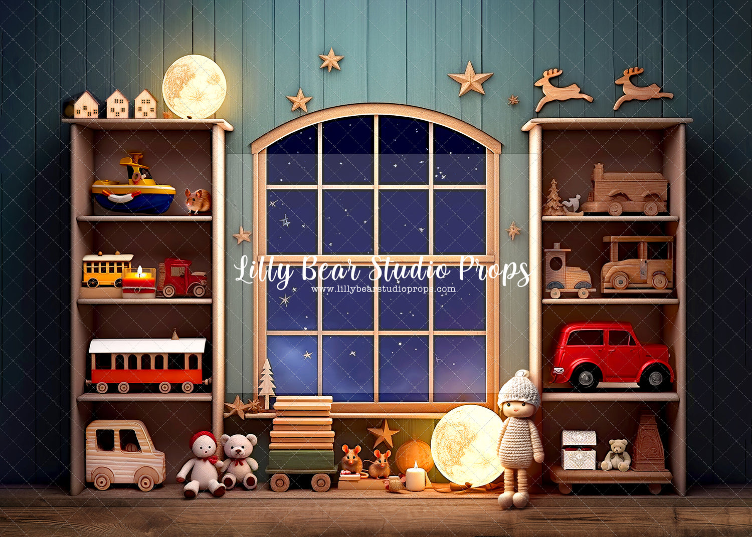 Starry Room Window
