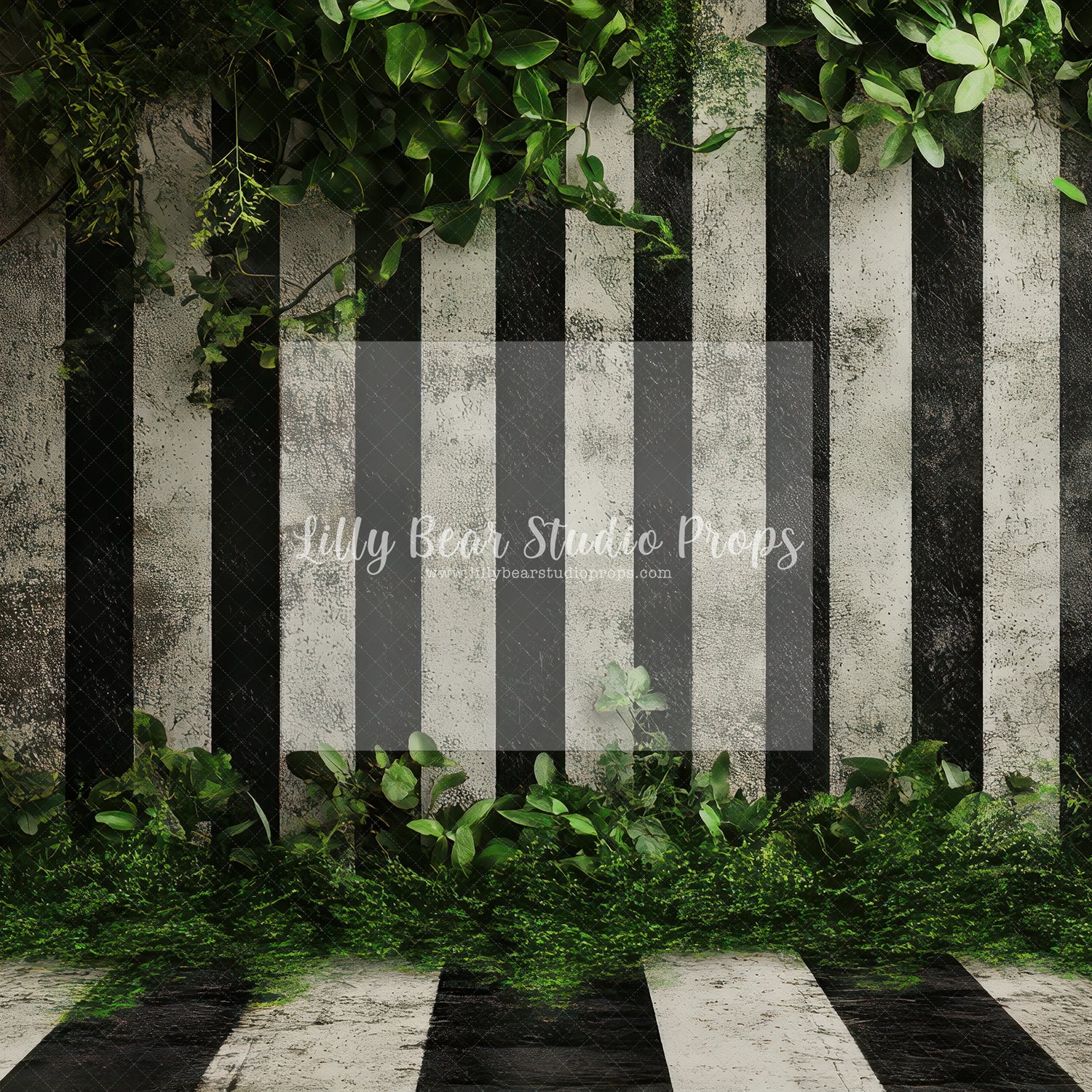 Stripped Wall Garden Room