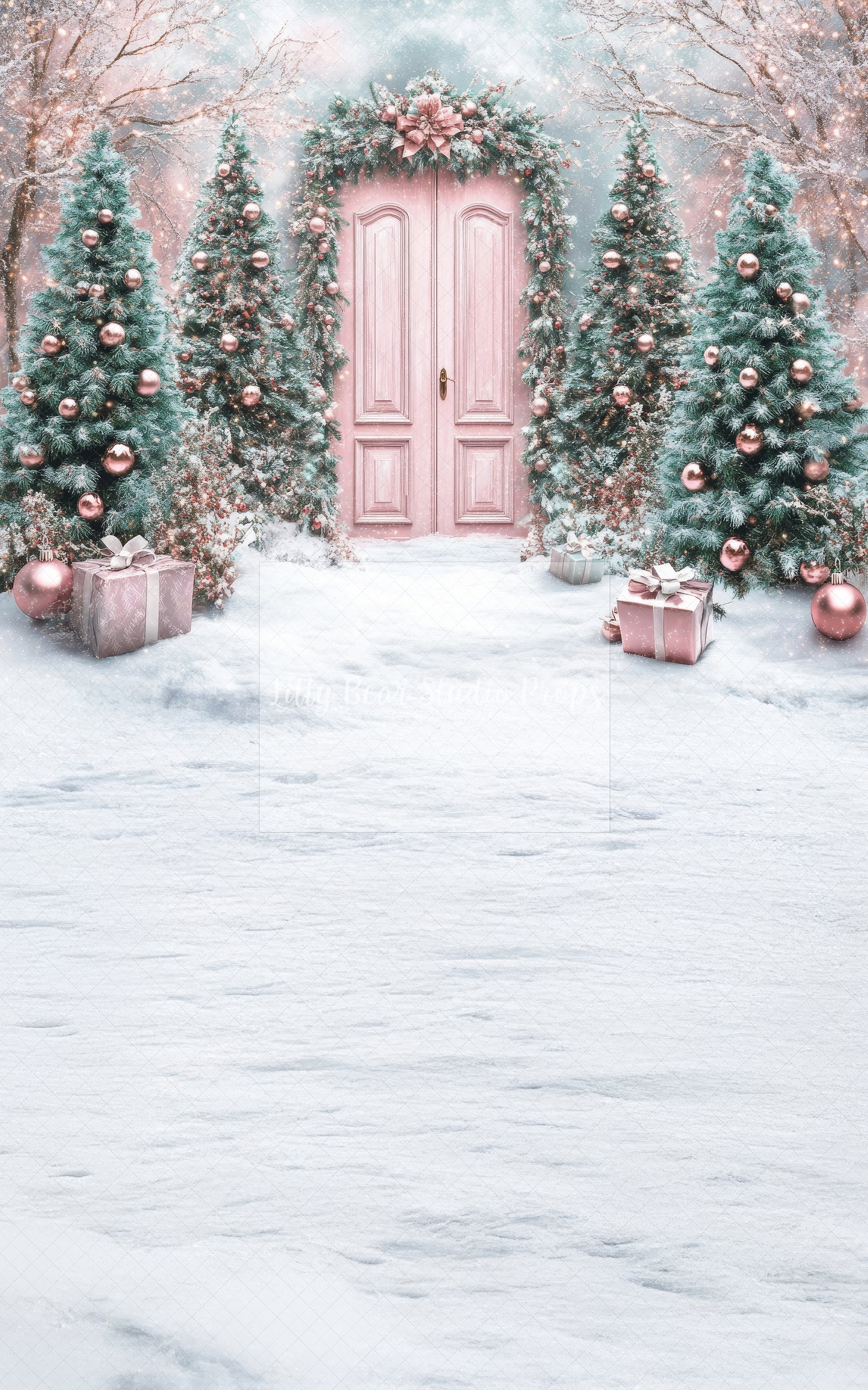 Pink Door Artsy Christmas  - Sweep Option