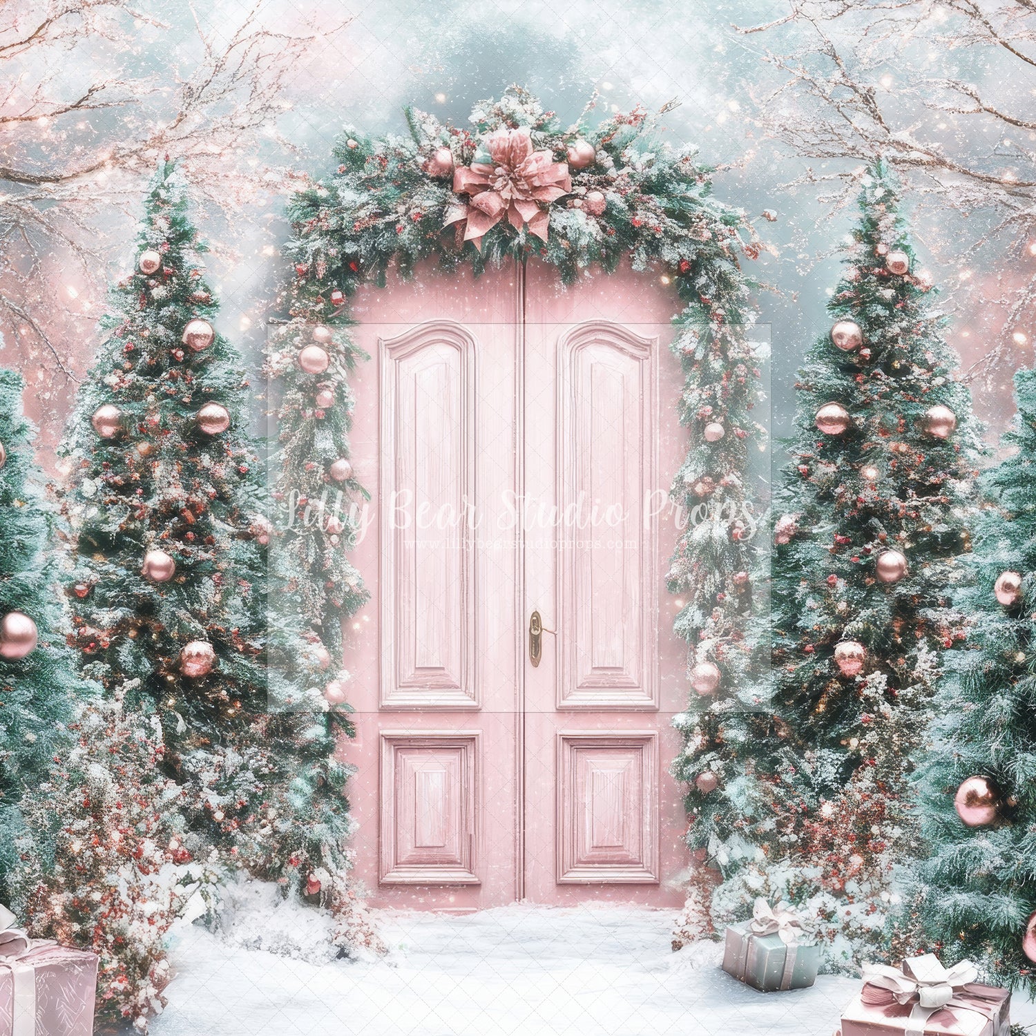 Pink Door Artsy Christmas  - Sweep Option