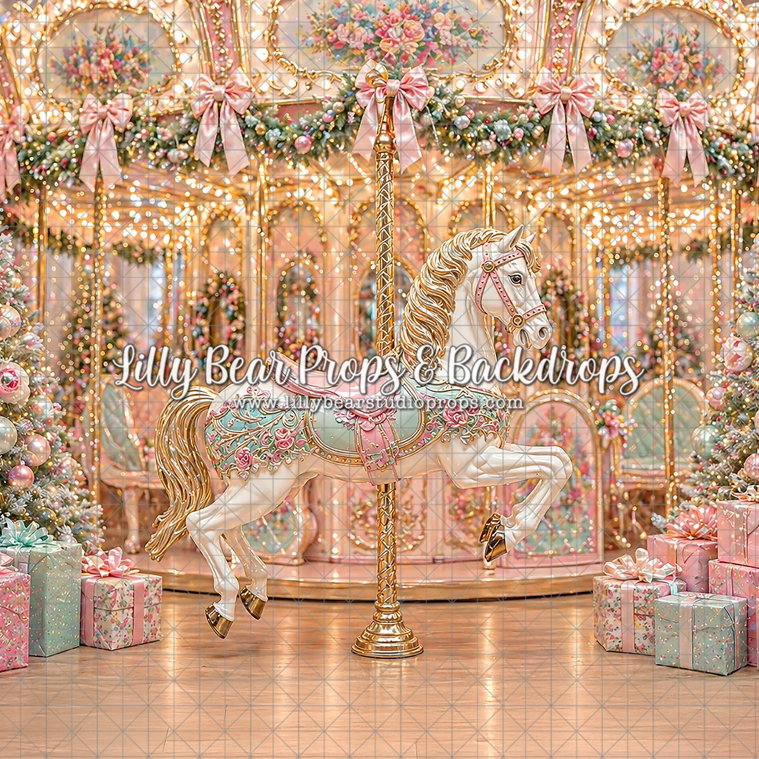 Sugarplum Carousel Dreams - Sweep Option