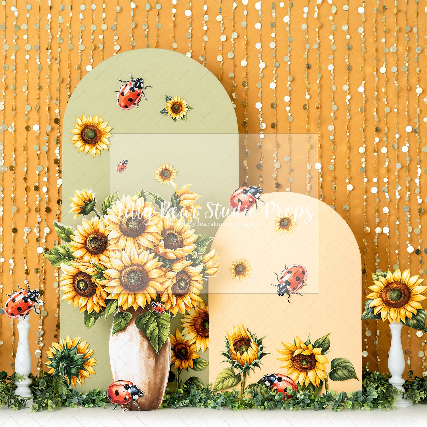 Sunflowers & Ladybugs - Tester