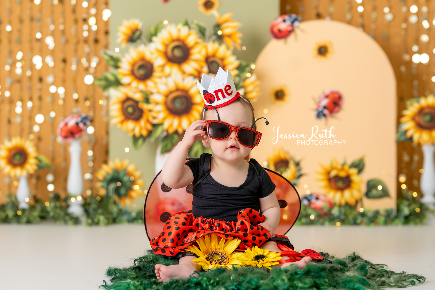 Sunflowers & Ladybugs - Tester