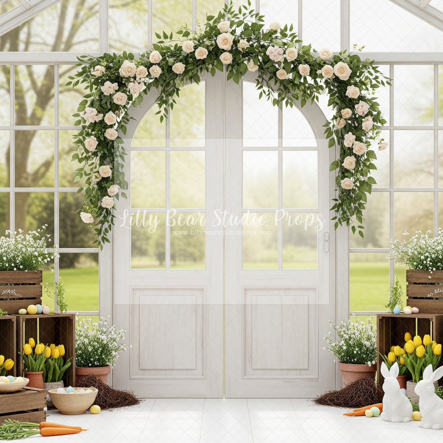 Sunlit Conservatory Corner