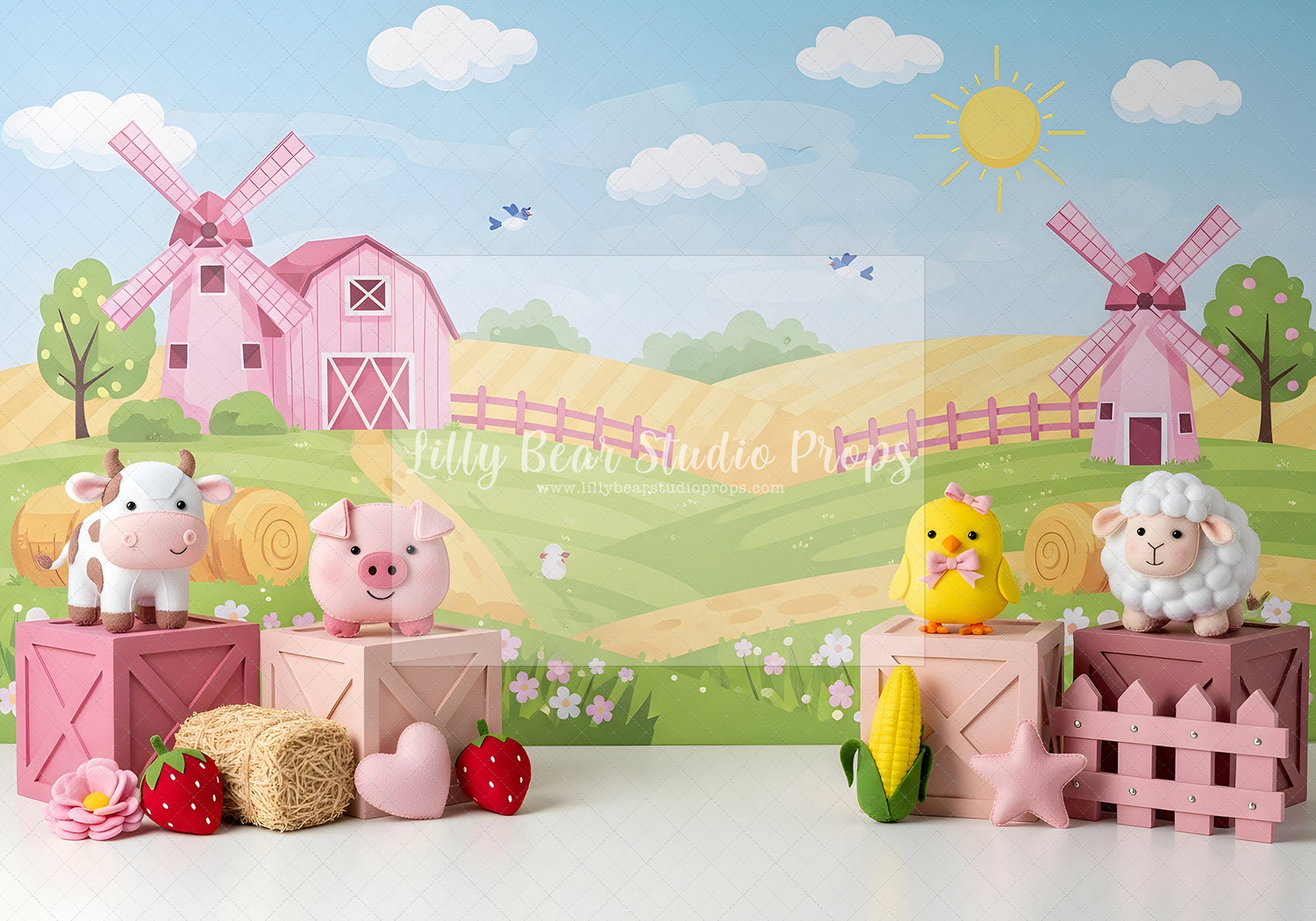 Sunny Farmyard Friends