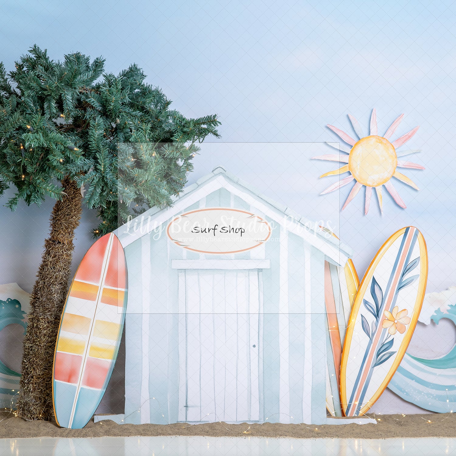 Surf Shop Waves and Sun