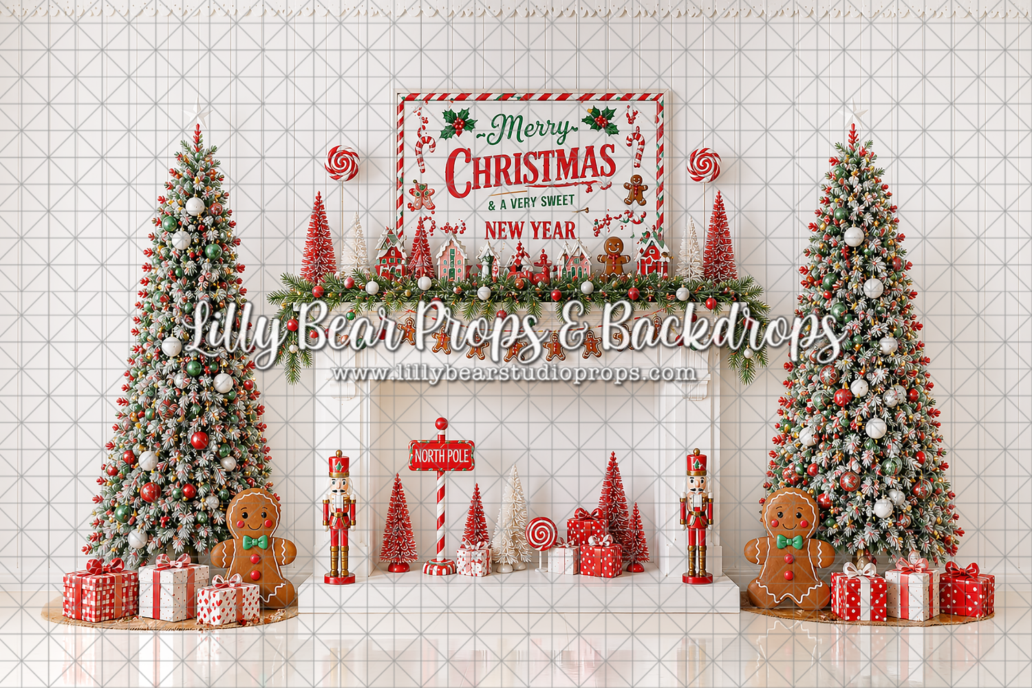 Sweet Holiday Mantel
