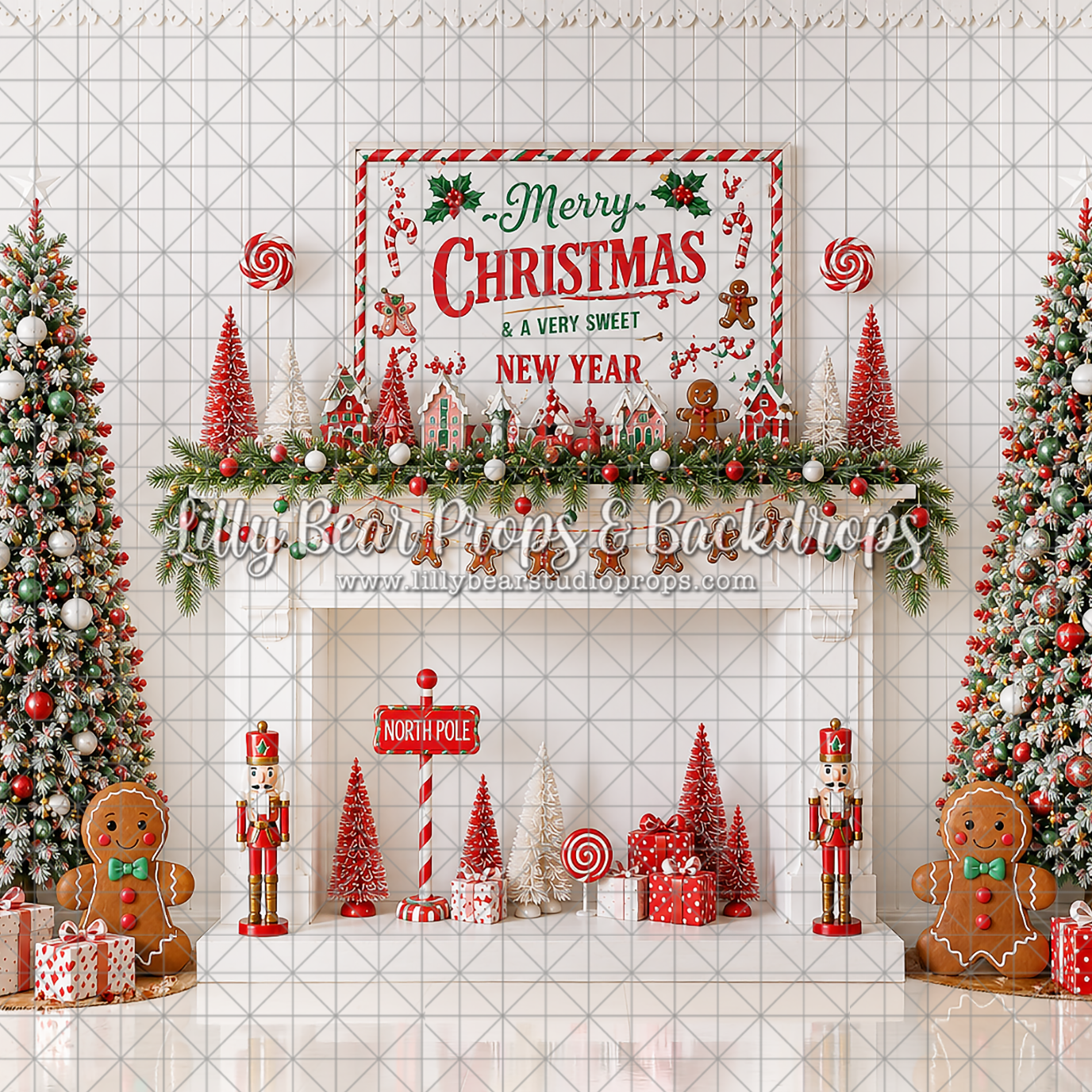 Sweet Holiday Mantel