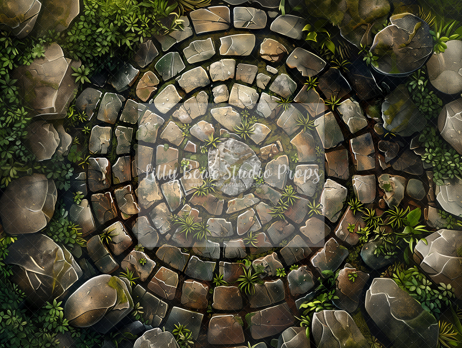 Temple Stone Floor