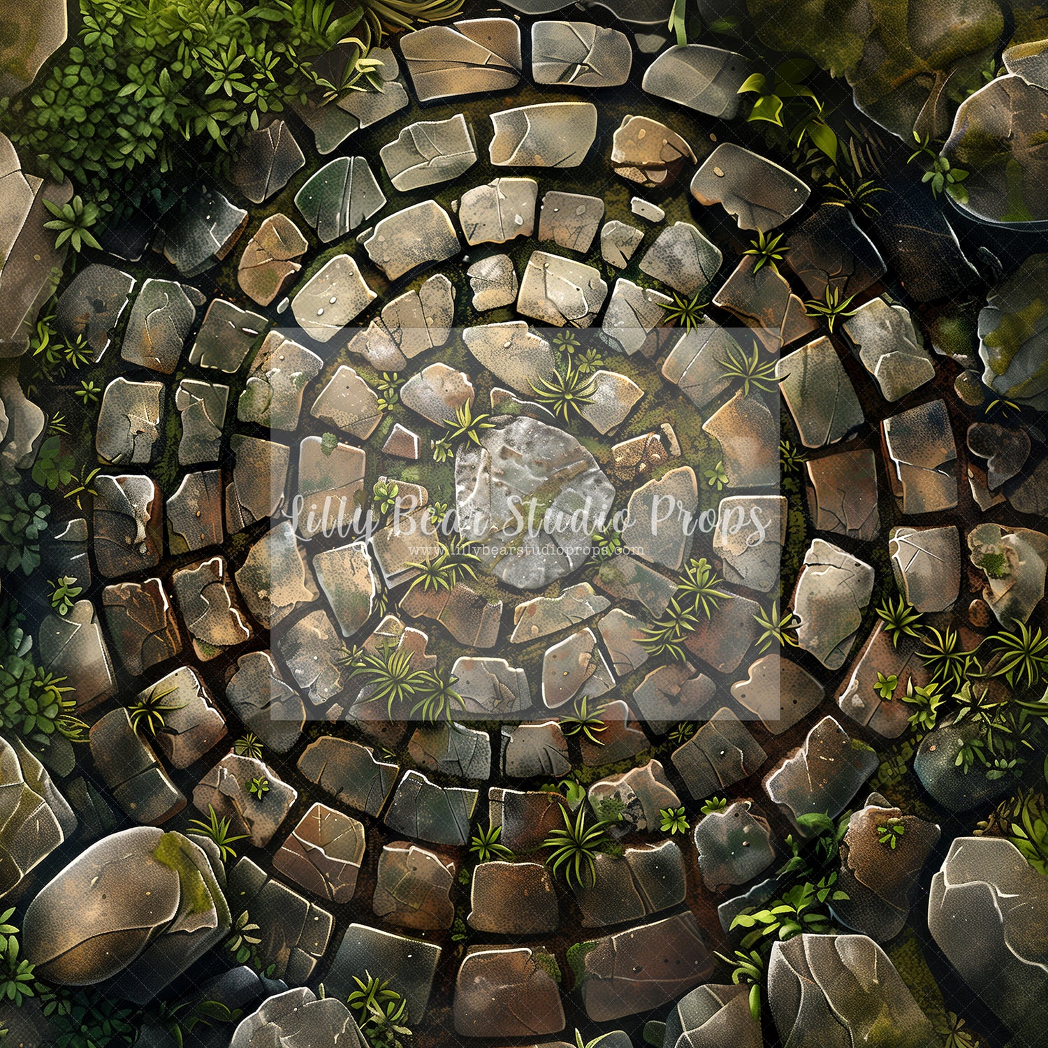 Temple Stone Floor