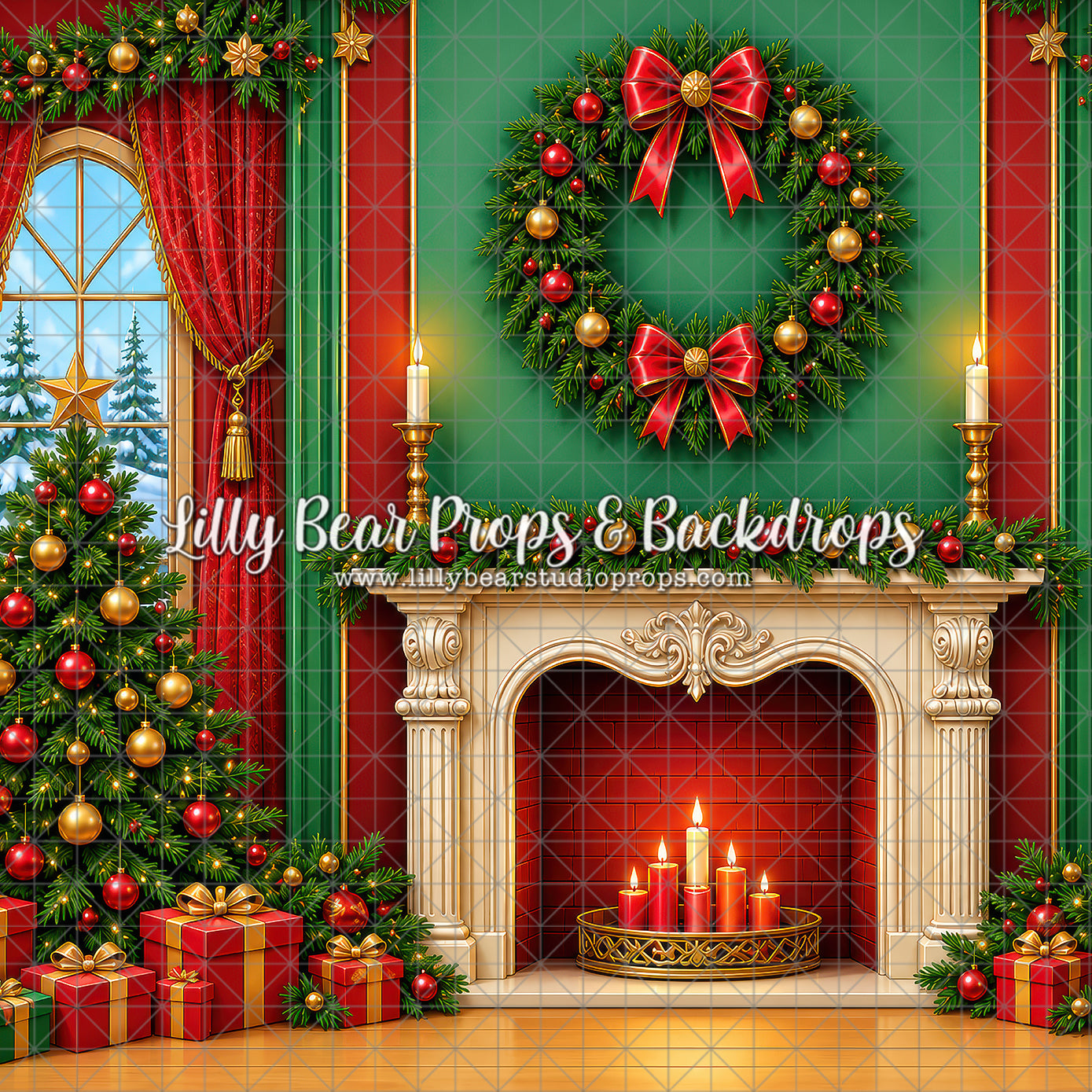 The Classic Christmas Hearth