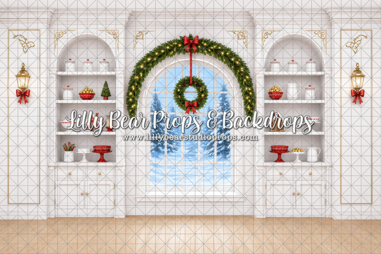 The Elegant Holiday Window