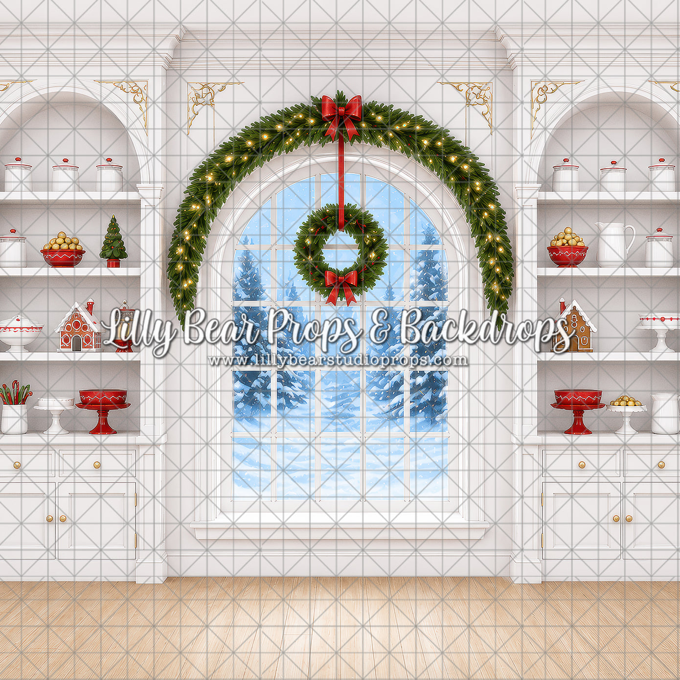 The Elegant Holiday Window