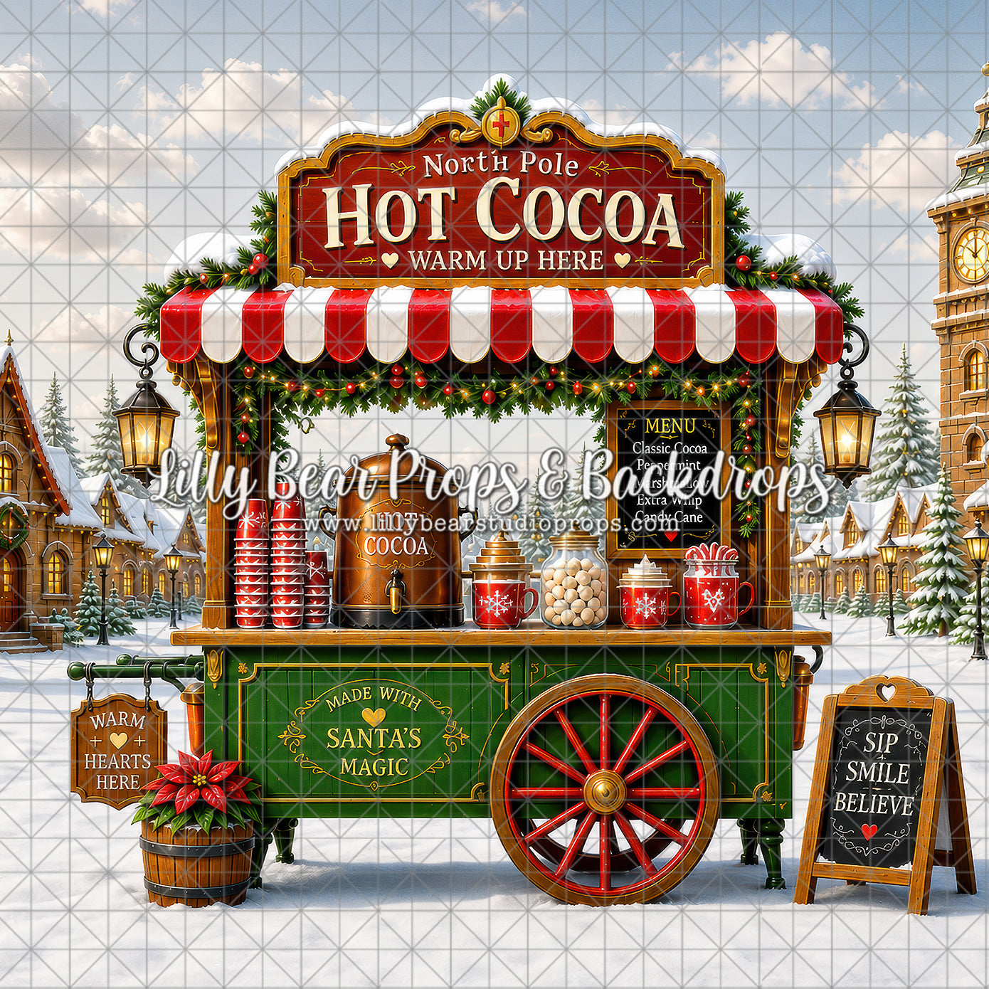 The Holiday Cocoa Stand