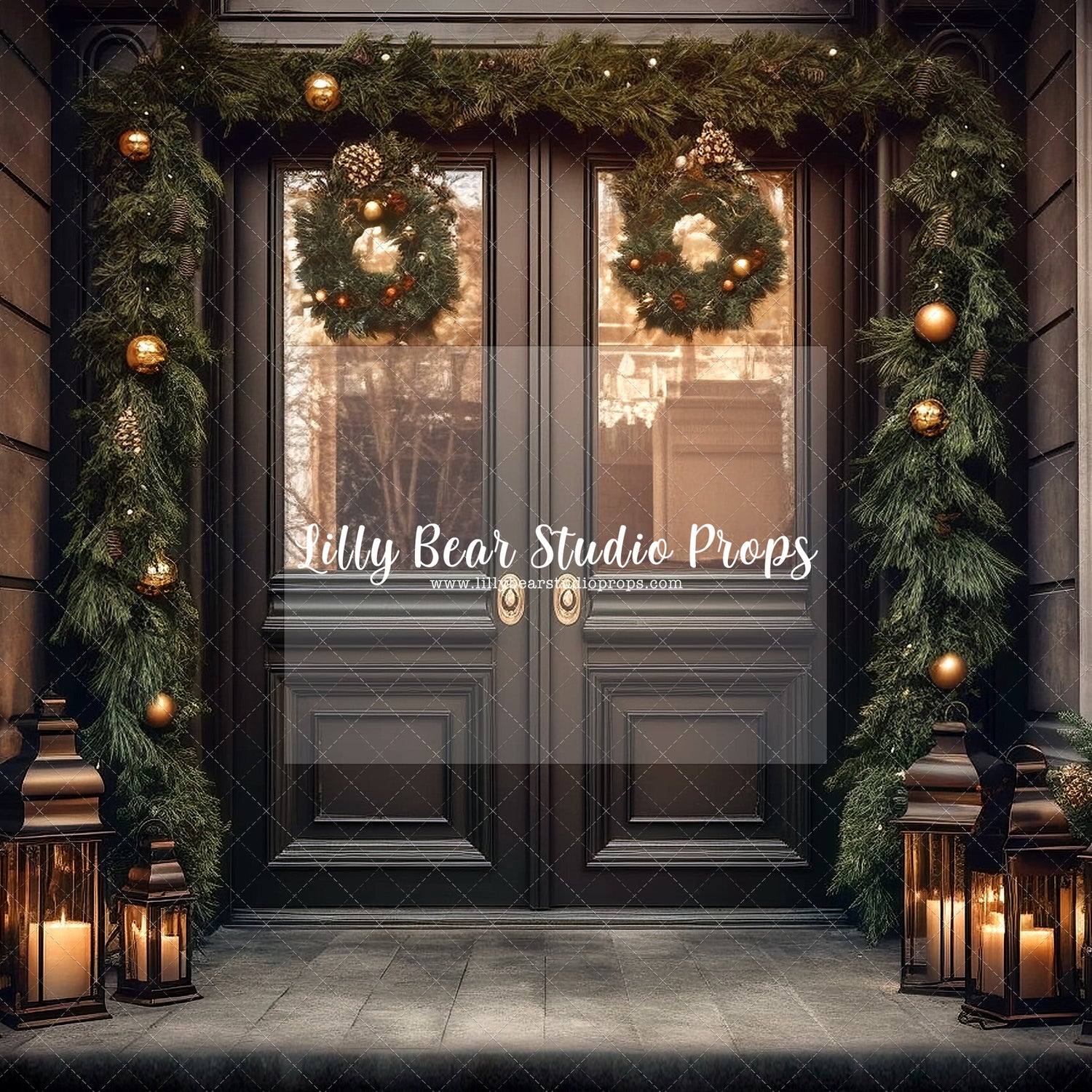 Traditional Christmas Door