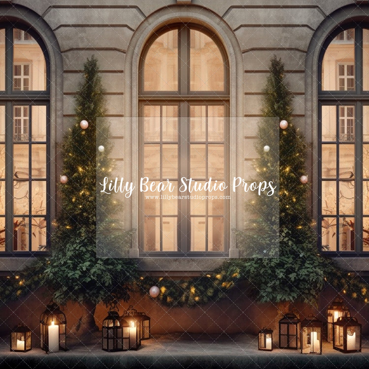 Traditional Christmas Windows