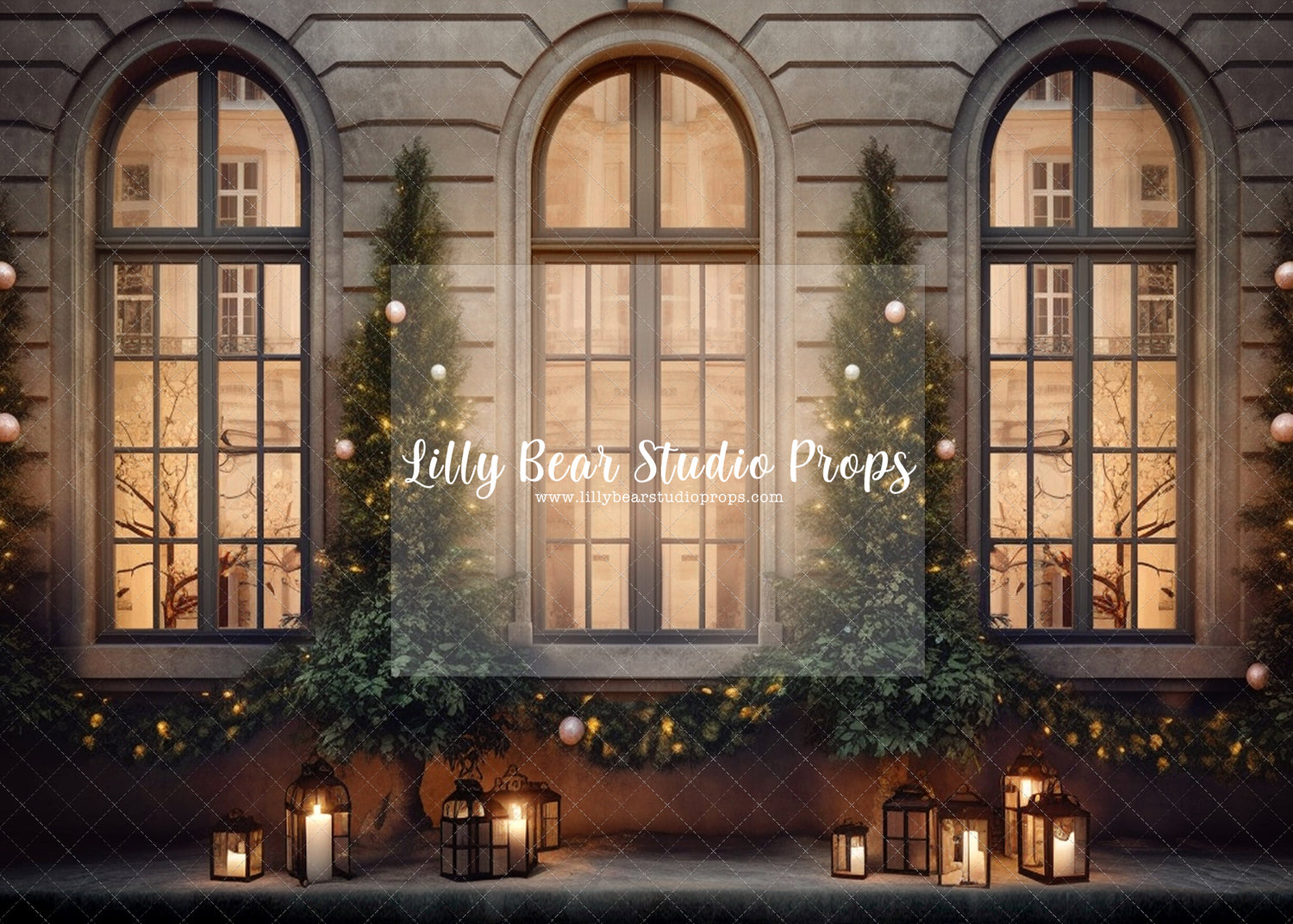 Traditional Christmas Windows